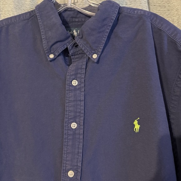 Ralph Lauren Other - Ralph Lauren Shirt Mens XL Blue Classic Fit Short Sleeve Button Down Pony